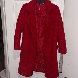 Long teddy jacket (M)edium